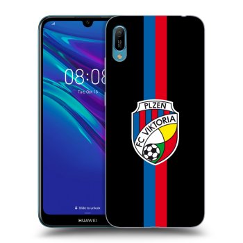 Picasee silikonový černý obal pro Huawei Y6 2019 - FC Viktoria Plzeň H