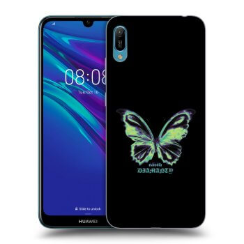 Picasee silikonový černý obal pro Huawei Y6 2019 - Diamanty Blue