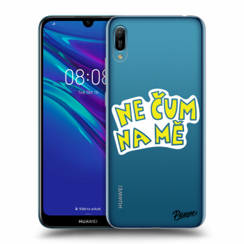 Picasee silikonový průhledný obal pro Huawei Y6 2019 - Nečum na mě