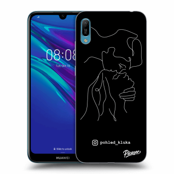Picasee silikonový černý obal pro Huawei Y6 2019 - Forehead kiss White