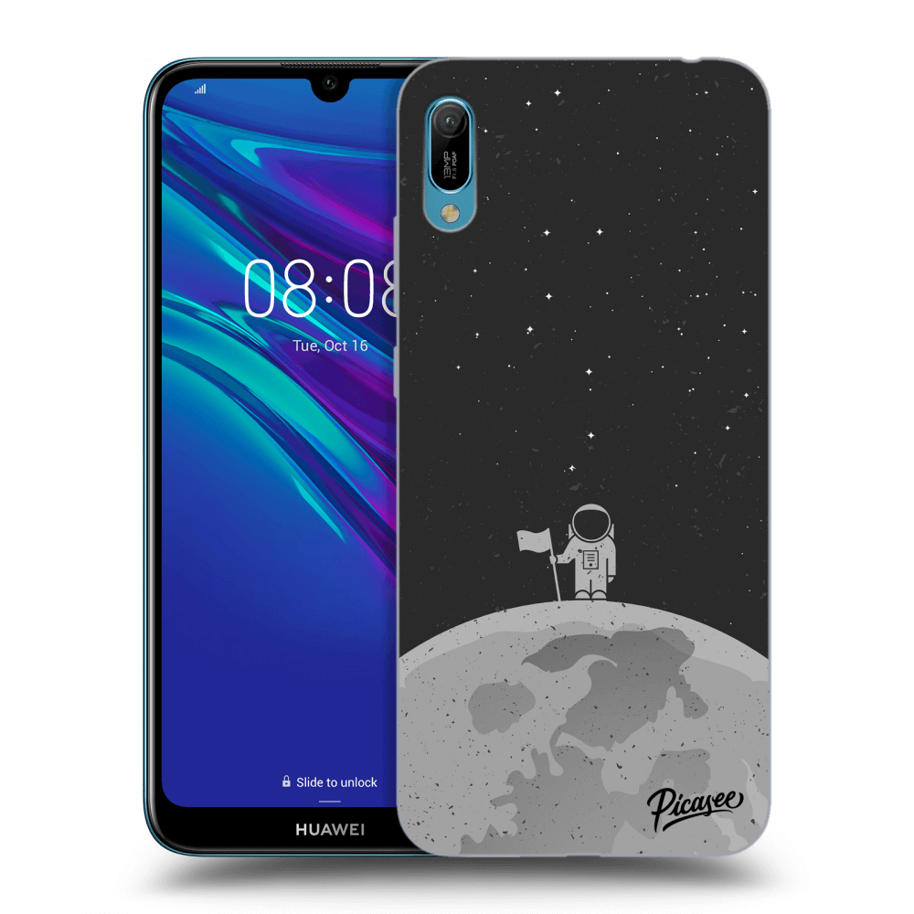 Picasee silikonový průhledný obal pro Huawei Y6 2019 - Astronaut