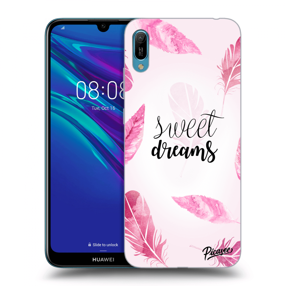 Picasee silikonový průhledný obal pro Huawei Y6 2019 - Sweet dreams