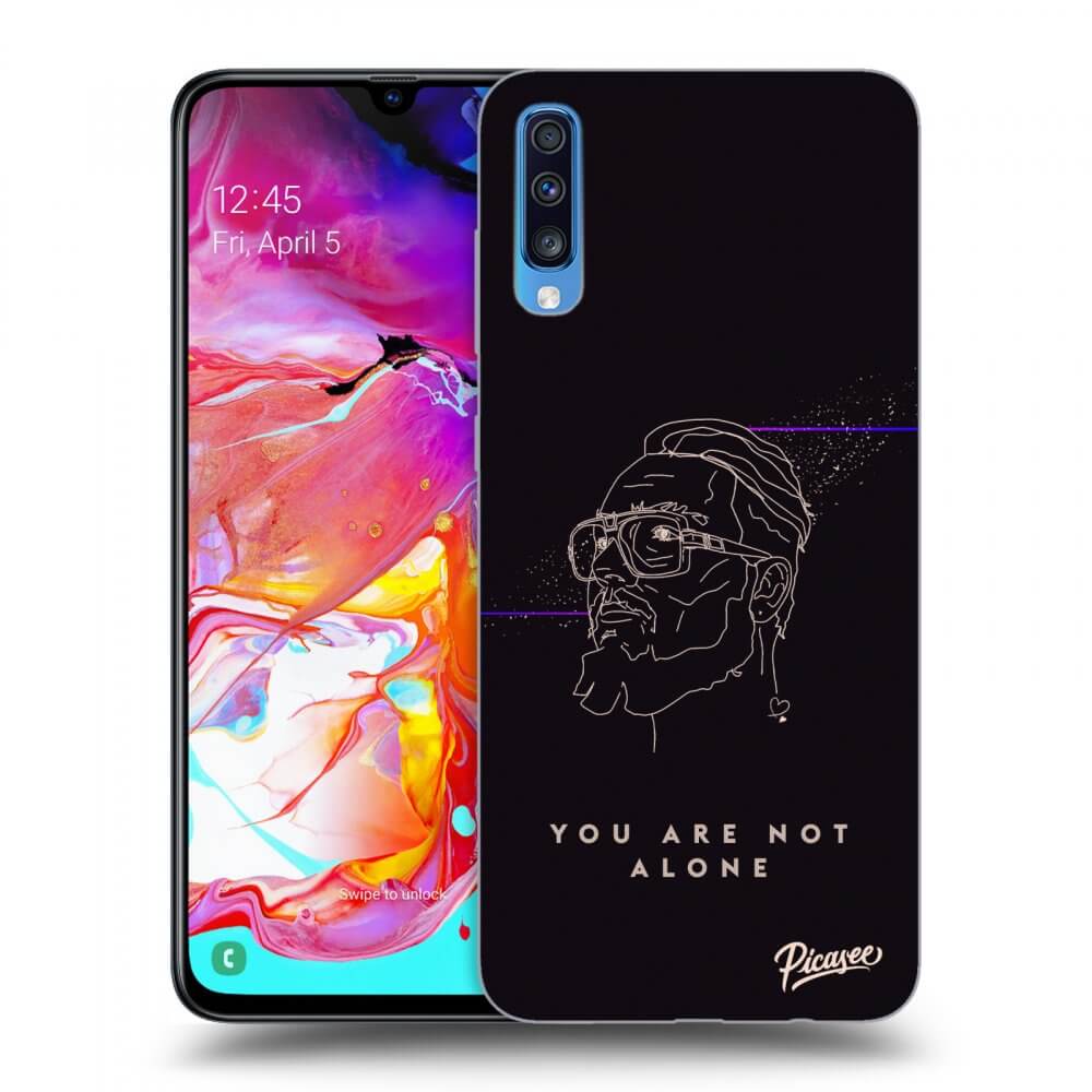Picasee ULTIMATE CASE pro Samsung Galaxy A70 A705F - You are not alone