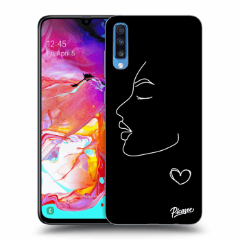 Picasee ULTIMATE CASE pro Samsung Galaxy A70 A705F - Couple girl White