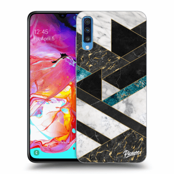 Obal pro Samsung Galaxy A70 A705F - Dark geometry