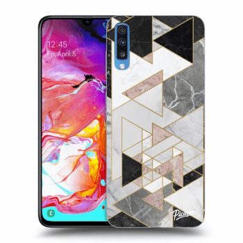 Picasee ULTIMATE CASE pro Samsung Galaxy A70 A705F - Light geometry