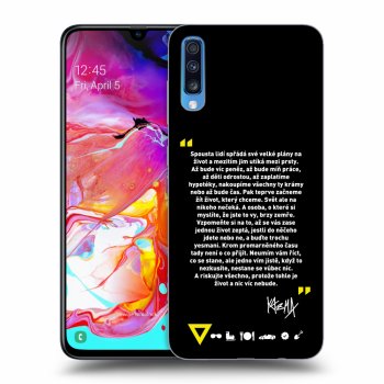 Obal pro Samsung Galaxy A70 A705F - Kazma - BUĎTE TROCHU YESMANI