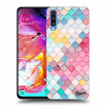 Obal pro Samsung Galaxy A70 A705F - Colorful roof