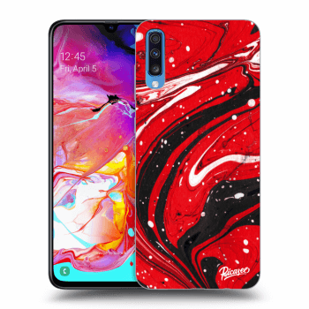 Obal pro Samsung Galaxy A70 A705F - Red black