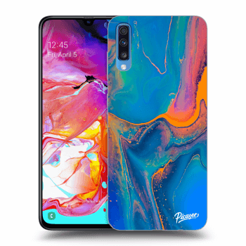 Picasee ULTIMATE CASE pro Samsung Galaxy A70 A705F - Rainbow
