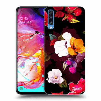 Obal pro Samsung Galaxy A70 A705F - Flowers and Berries
