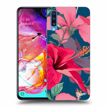 Picasee ULTIMATE CASE pro Samsung Galaxy A70 A705F - Hibiscus