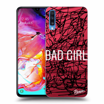 Picasee ULTIMATE CASE pro Samsung Galaxy A70 A705F - Bad girl