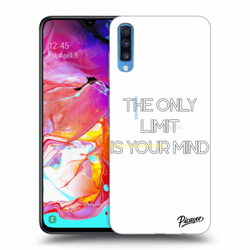 Picasee ULTIMATE CASE pro Samsung Galaxy A70 A705F - The only limit is your mind
