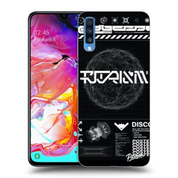 Obal pro Samsung Galaxy A70 A705F - BLACK DISCO