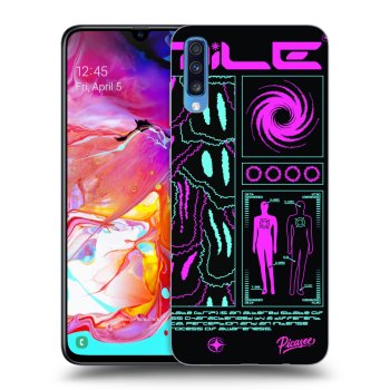 Picasee ULTIMATE CASE pro Samsung Galaxy A70 A705F - HYPE SMILE