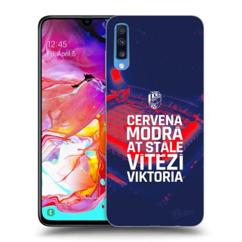 Picasee ULTIMATE CASE pro Samsung Galaxy A70 A705F - FC Viktoria Plzeň E