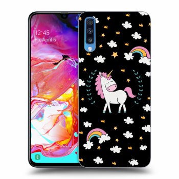 Obal pro Samsung Galaxy A70 A705F - Unicorn star heaven