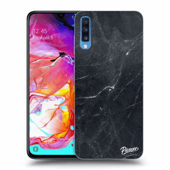 Obal pro Samsung Galaxy A70 A705F - Black marble