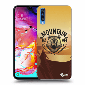Picasee ULTIMATE CASE pro Samsung Galaxy A70 A705F - Mountain bear