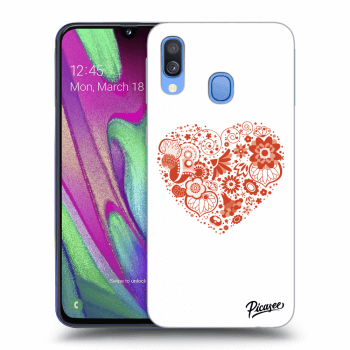 Obal pro Samsung Galaxy A40 A405F - Big heart