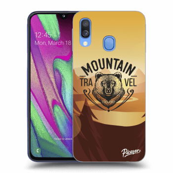 Picasee ULTIMATE CASE pro Samsung Galaxy A40 A405F - Mountain bear