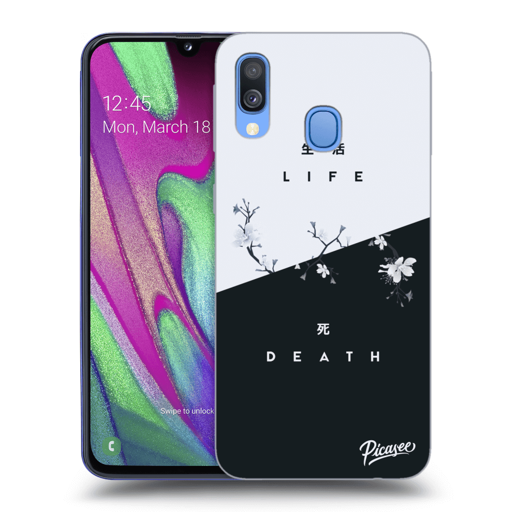 Picasee ULTIMATE CASE pro Samsung Galaxy A40 A405F - Life - Death