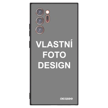 Picasee silikonový černý obal pro Samsung Galaxy Note 20 Ultra - Vlastní fotka/motiv