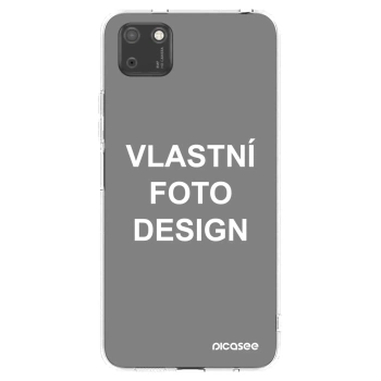 Picasee silikonový průhledný obal pro Huawei Y5P - Vlastní fotka/motiv