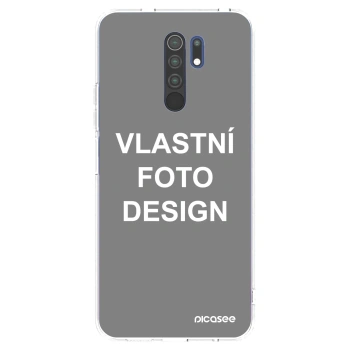 Picasee silikonový průhledný obal pro Xiaomi Redmi 9 - Vlastní fotka/motiv