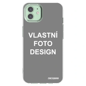 Picasee silikonový průhledný obal pro Apple iPhone 12 Pro - Vlastní fotka/motiv