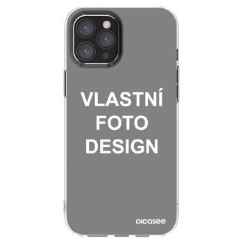 Picasee silikonový průhledný obal pro Apple iPhone 12 Pro Max - Vlastní fotka/motiv