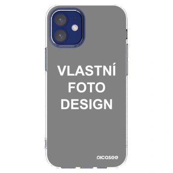 Picasee silikonový průhledný obal pro Apple iPhone 12 mini - Vlastní fotka/motiv