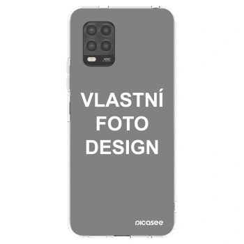 Picasee silikonový průhledný obal pro Xiaomi Mi 10 Lite - Vlastní fotka/motiv