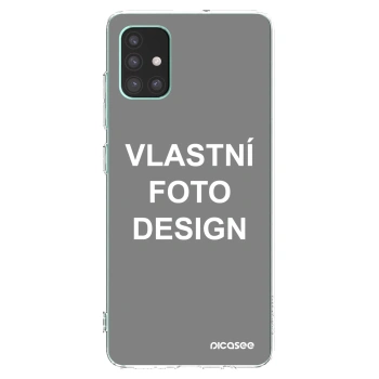 Picasee silikonový průhledný obal pro Samsung Galaxy M51 M515F - Vlastní fotka/motiv