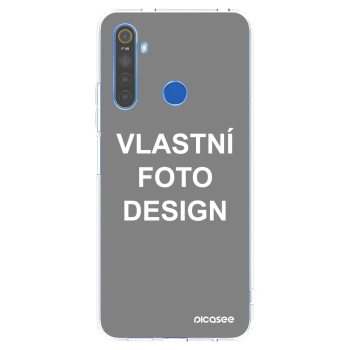 Picasee silikonový průhledný obal pro Realme 5 - Vlastní fotka/motiv