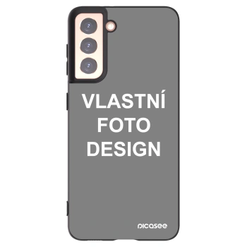 Picasee silikonový černý obal pro Samsung Galaxy S21 5G G991B - Vlastní fotka/motiv