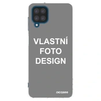 Picasee silikonový průhledný obal pro Samsung Galaxy A12 A125F - Vlastní fotka/motiv