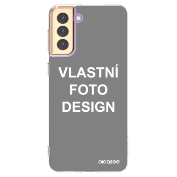 Picasee silikonový průhledný obal pro Samsung Galaxy S21+ 5G G996F - Vlastní fotka/motiv