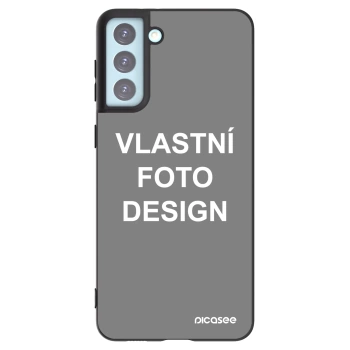 Picasee silikonový černý obal pro Samsung Galaxy S21+ 5G G996F - Vlastní fotka/motiv