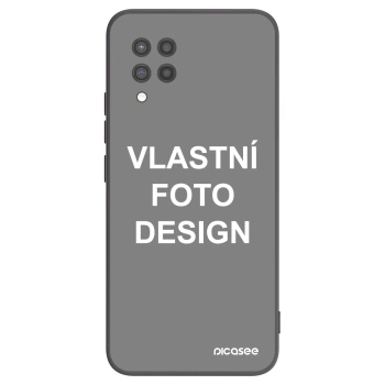 Picasee silikonový černý obal pro Samsung Galaxy A42 A426B - Vlastní fotka/motiv