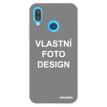 Picasee silikonový průhledný obal pro Huawei P20 Lite - Vlastní fotka/motiv