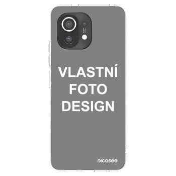 Picasee silikonový průhledný obal pro Xiaomi Mi 11 - Vlastní fotka/motiv