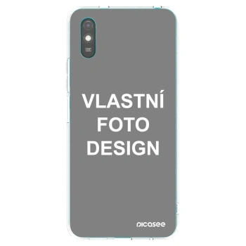 Picasee silikonový průhledný obal pro Xiaomi Redmi 9AT - Vlastní fotka/motiv