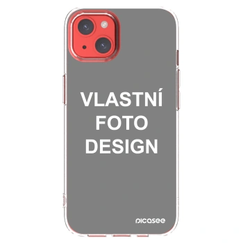 Picasee silikonový průhledný obal pro Apple iPhone 13 - Vlastní fotka/motiv