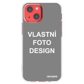 Picasee silikonový průhledný obal pro Apple iPhone 13 mini - Vlastní fotka/motiv