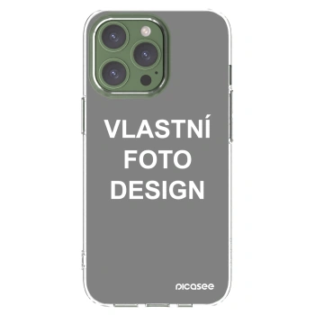 Picasee silikonový průhledný obal pro Apple iPhone 13 Pro - Vlastní fotka/motiv