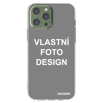 Picasee silikonový průhledný obal pro Apple iPhone 13 Pro Max - Vlastní fotka/motiv