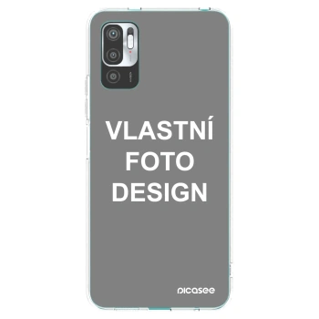 Picasee silikonový průhledný obal pro Xiaomi Redmi Note 10 5G - Vlastní fotka/motiv
