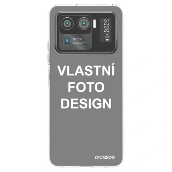 Picasee silikonový průhledný obal pro Xiaomi Mi 11 Ultra - Vlastní fotka/motiv